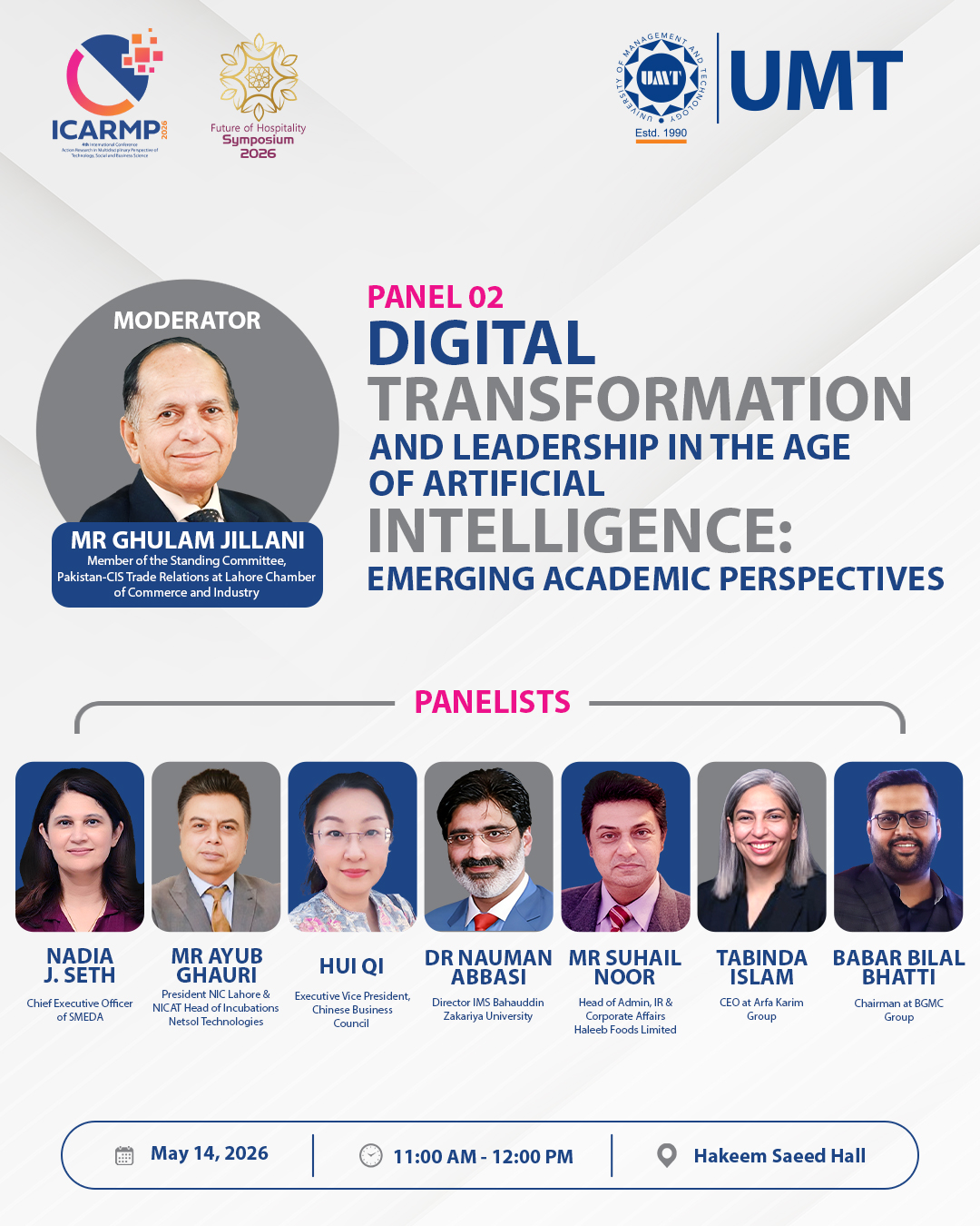 Industry Academia Panel II